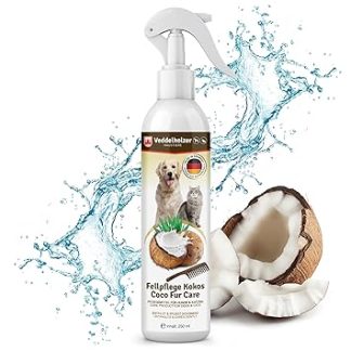 Veddelholzer 250ml Coconut Grooming Dog & Cat Detangling Spray Puppy Fur Accessories Dog Perfume Accessories Cat Grooming Dog Supplies