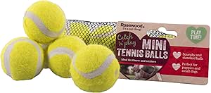 Rosewood Mini Tennis Balls for Dogs - Pack of 5