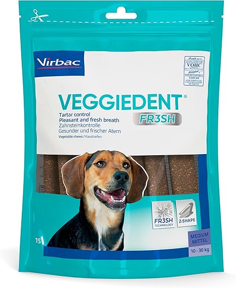 Veggie Dent CET Chews For Dogs (Size: Medium 10-30Kg)