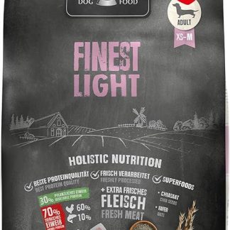 Belcando Finest Light [4 kg] Dog Food, Dry Food for Small and Overweight Dogs, Complete Food for Dogs from 1 Year