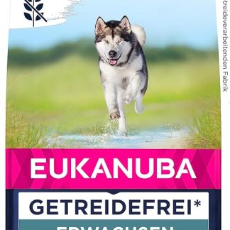 Eukanuba Dog Food Grain-Free with Lamb for Large Breeds - Dry Food for Adult Dogs, 12 kg