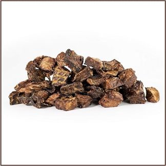 PrideDogs Training Hits Beef 1 kg - Premium Chew Snack for Dogs - 100% Beef Lung Cube for Treat Bag Training