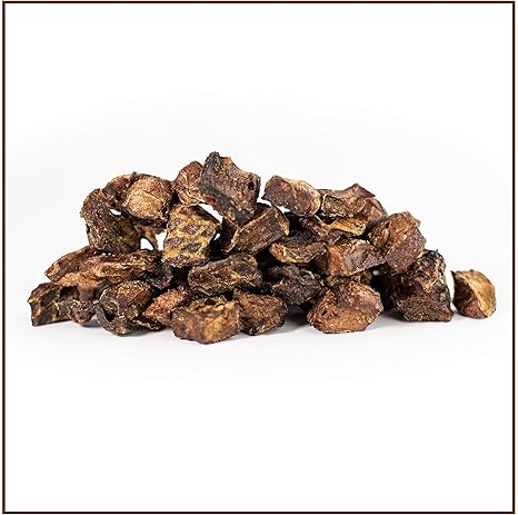 PrideDogs Training Hits Beef 1 kg - Premium Chew Snack for Dogs - 100% Beef Lung Cube for Treat Bag Training