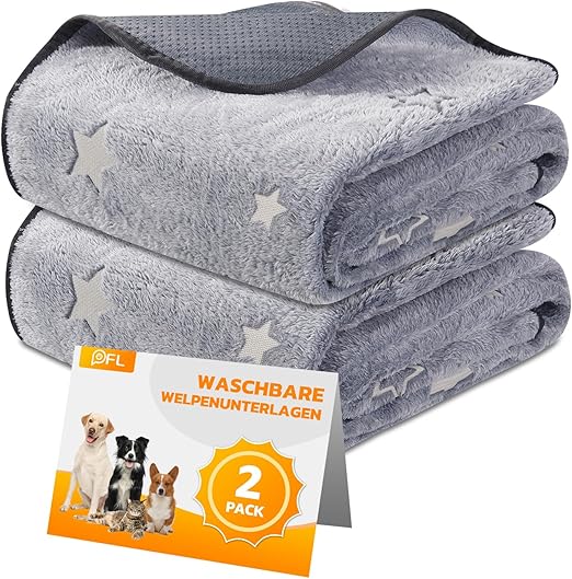 PICK FOR LIFE Pet Urine Mat, Washable Puppy Pads Mat for Dogs, Quick Absorbent, Pet Hygiene Mat for Puppies, Old or Incontinent Dogs, 79 x 92 cm