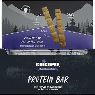 Chicopee HNL Protein Bar for Dogs 25 g | by Bosch | Dog Snacks | Canadian Formula | Made in Germany | A Bosch Pet Food Brand