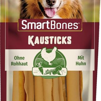 SmartBones Chew Sticks - Dog Snack with Chicken and Vegetables, Soft Texture Chew Sticks, No Rawhide - Pack of 5
