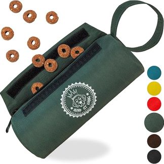 HUND IST KÖNIG Premium Fetch Dummy for Dogs, Food, Dog Treats, Ideal Food Bag for Dog and Puppy Training, with Free E-Book [English not Guaranteed]