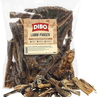 DIBO Lammpansen, 500 g bag, the small natural chew snack or treat for in between, dog food, quality chews without chemicals