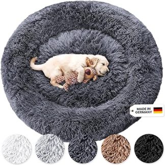 Wahre Tierliebe Fluffy Wolke (Cloud) Dog Bed, The Original with Washable Cover, Dog Cushion, Dog Basket, Fluffy Dog Bed for Large, Medium and Small Dogs