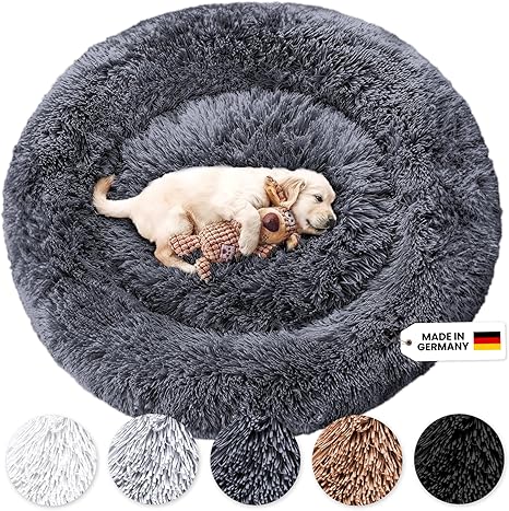 Wahre Tierliebe Fluffy Wolke (Cloud) Dog Bed, The Original with Washable Cover, Dog Cushion, Dog Basket, Fluffy Dog Bed for Large, Medium and Small Dogs