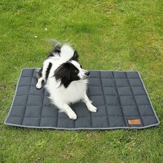 your GEAR Lana Dog Mat, 90 x 60 cm, Robust, Washable Dog Blanket Made of Oeko-Tex Cotton, Outdoor & Indoor Dog Bed for Small and Medium Dogs, Insulating, Durable