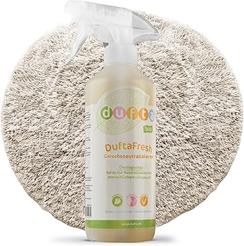Dufta Fresh 500 ml Enzyme Cleaner & Odour Neutraliser Spray - Highly Effective Against Stubborn Odours - Removes Smoke Odour, Sweat Odour, Food Odours & More, Biodegradable & Environmentally Friendly