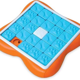 Outward Hound Nina Ottosson Challenge Slider, Intelligence Toy for Dogs, Sliding Game for Treats