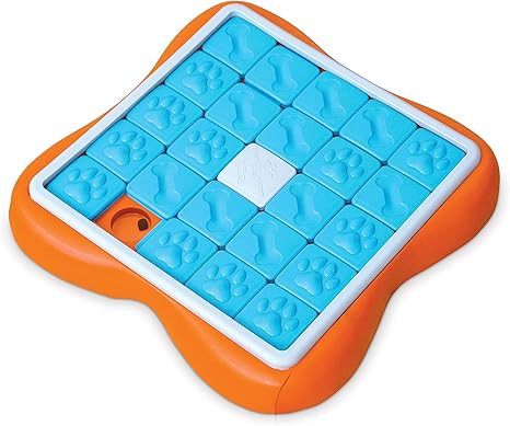 Outward Hound Nina Ottosson Challenge Slider, Intelligence Toy for Dogs, Sliding Game for Treats