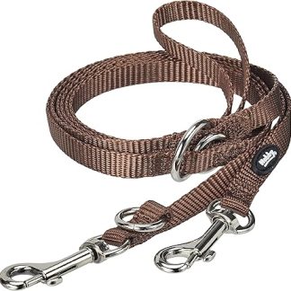 Nobby Classic Lead, Brown, L: 200 cm, W: 10 mm, 1 Piece