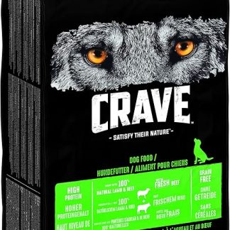 Crave Premium Dry Food for Dogs - High-Protein Grain-Free Adult Dog Food - Different Varieties
