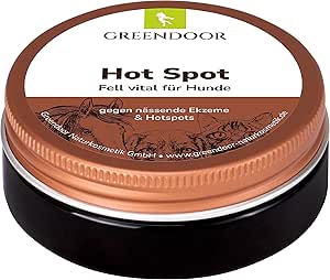 GREENDOOR Hot Spot Balm 50 ml, Fur Vital Dog, for Spot Inflammation, Relief of Itching, Regeneration of the Skin