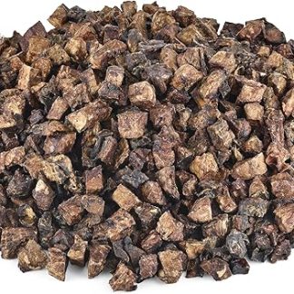 Kaureks Natur Hundeleckerlies, Beef Lung 2 kg, Beef Lung Cube, Chew Snack, Dog Food, Chew Item