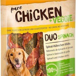 Vitakraft Chicken Veggie, Spinach Stick with Chicken, Dog Training Treat, for Rewarding (1 x 80 g)