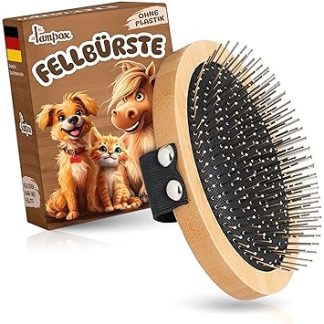 Fur Brush, Dog Brush, Pet Brush, Dog Hair Brush, Premium Brush for Dogs & Cats for Gentle Grooming, Curry Comb for Dogs & Cat Brush, Dog Comb with Massage Effect, Pet Brush