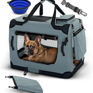 PET VIOLET Transport Box Dog Box Foldable Cat Box Dog Carry Bag
