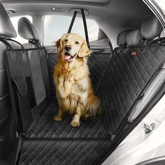 Heldenwerk® Car Back Seat Cover for Dogs, Waterproof and with Side Protection