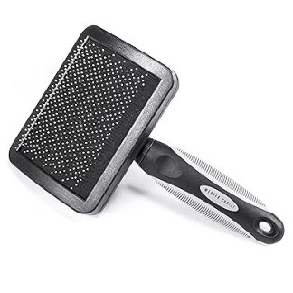 Werner Christ Lambskin Fur Brush for Removing Dirt on Sheepskin and Lambskin Items, Brush, Care Brush for Fur in Black, One Size