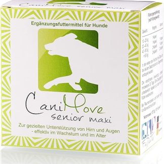 CaniMove Senior Maxi (100 Capsules), Supplementary Feed for the Supply of Eyes and Brain in Aged with DHA and Micronutrients