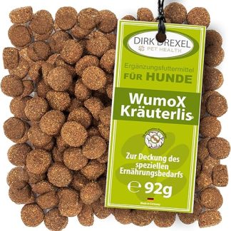 Dirk Drexel WumoX Herbal Lisses for Dogs Treats with Herbal Extracts Natural Nutrition to Strengthen the Gut Environment with Real Wormwood Natural Alternative