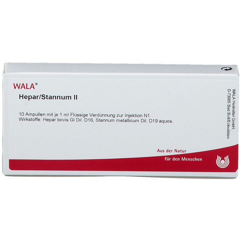 WALA® Hepar Stannum II Amp.