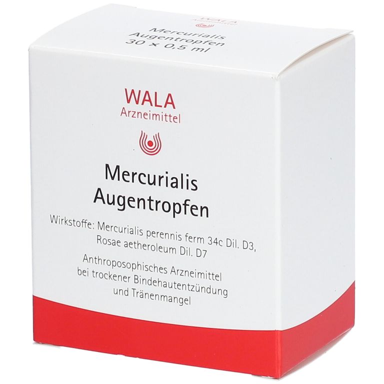 Глазные капли WALA® Mercurialis