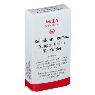 Детские суппозитории WALA® Belladonna Comp.