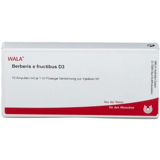 WALA® Барберис и фруктибус D 3