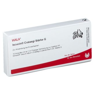 WALA® Iscucin Crataegi Strength G Ампулы