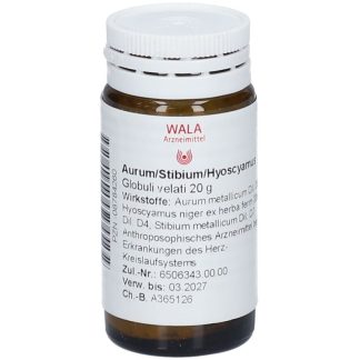 WALA® AURUM/ STIBIUM/ Шарики гиосциамуса