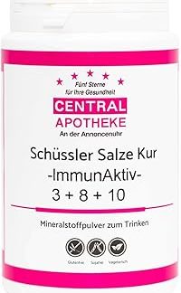 Schüssler Salts Treatment Immune Active 3+8+10 - Набор соли Шюсслера, 225 г