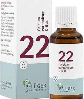 Pflüger Biochemistry № 22 Calcium Carbonicum D6 Смесь 30 мл Раствор