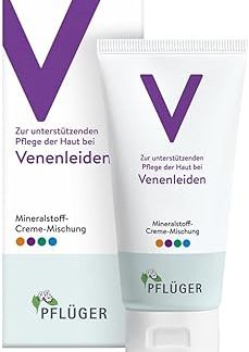 Минеральный крем PFLÜGER Blend V - для поддерживающего лечения заболеваний вен - 75 мл