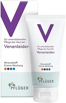 Минеральный крем PFLÜGER Blend V - для поддерживающего лечения заболеваний вен - 75 мл