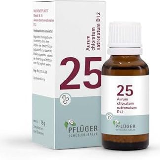 Pflüger 25 Aurum Хлорат натрия D 12 Gl. 15 г