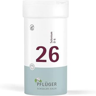 PFLÜGER Schüßler Salts No. 26 Selenium D6 - 400 таблеток - Добавка для контроля метаболизма - Без глютена