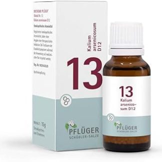 Биохимия Пфлюгер 13 Калий Arsenicosum D 12 Glob. 15 г