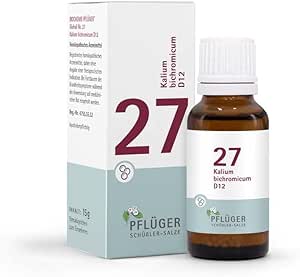 Pflüger 27 Калий бихромикум D 12 Glob. 15 г