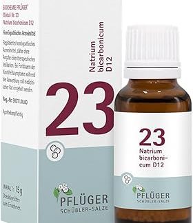 Биохимия Pflüger 23 Sodium Bicarbonicum D 12 Gl. 15 г