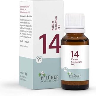 Pflüger 14 Броматум калия D 12 Глобулы 15 г