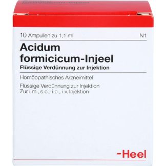 ACIDUM FORMICIcum INJEEL ампулы 10 шт.