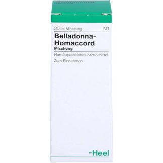 Капли BELLADONNA HOMACCORD 30 мл