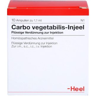 CARBO VEGETABILIS INJEEL ампулы 10 шт.