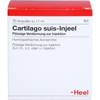 CARTILAGO suis Injeel ampoules 10 pcs
