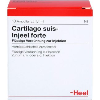 CARTILAGO suis Injeel forte ампулы 10 шт.